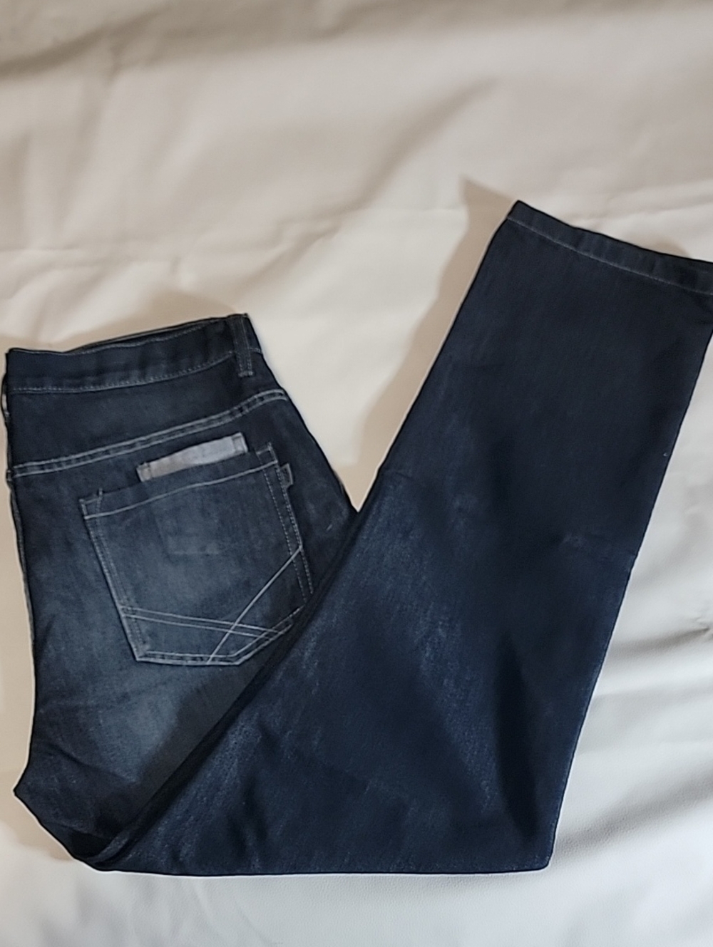 PD&C Turbo Men's Straight Leg Jeans Dark Wash Blue 3up?
